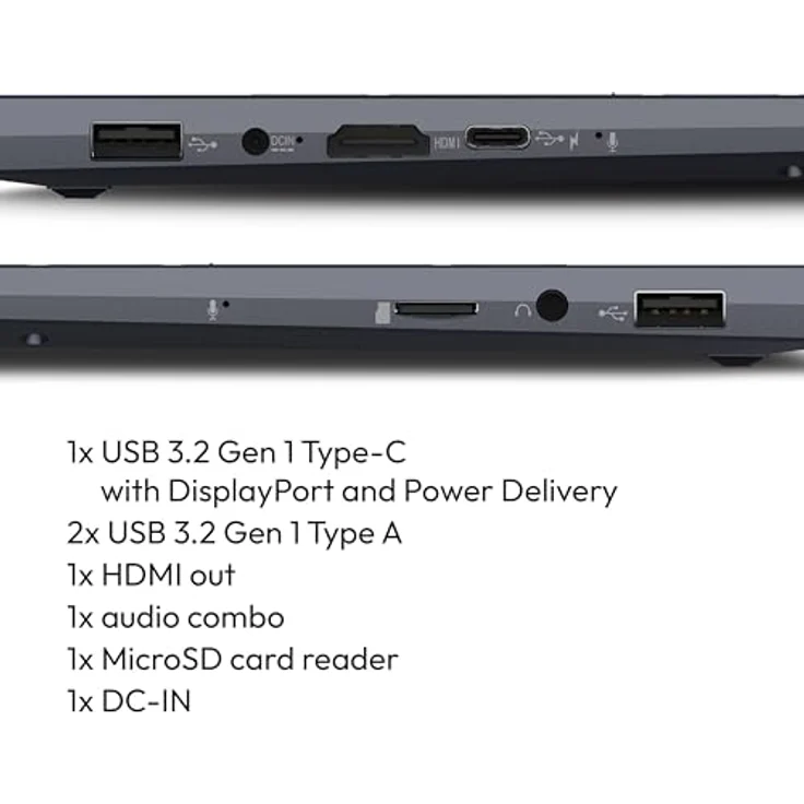 MEDION E16433 40,6 cm (16 Zoll) Full HD+ Laptop (Intel Core i7-13620H, 1 TB SSD, 16GB DDR5 RAM, 16:10 Display, Full HD Webcam, WLAN, Win 11 Home) – Bild 5