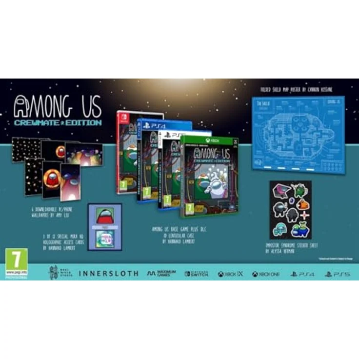 Maximum Games Among Us - Crewmate Edition PS5, Spiel als Betrüger oder Crewmitglied – Bild 4