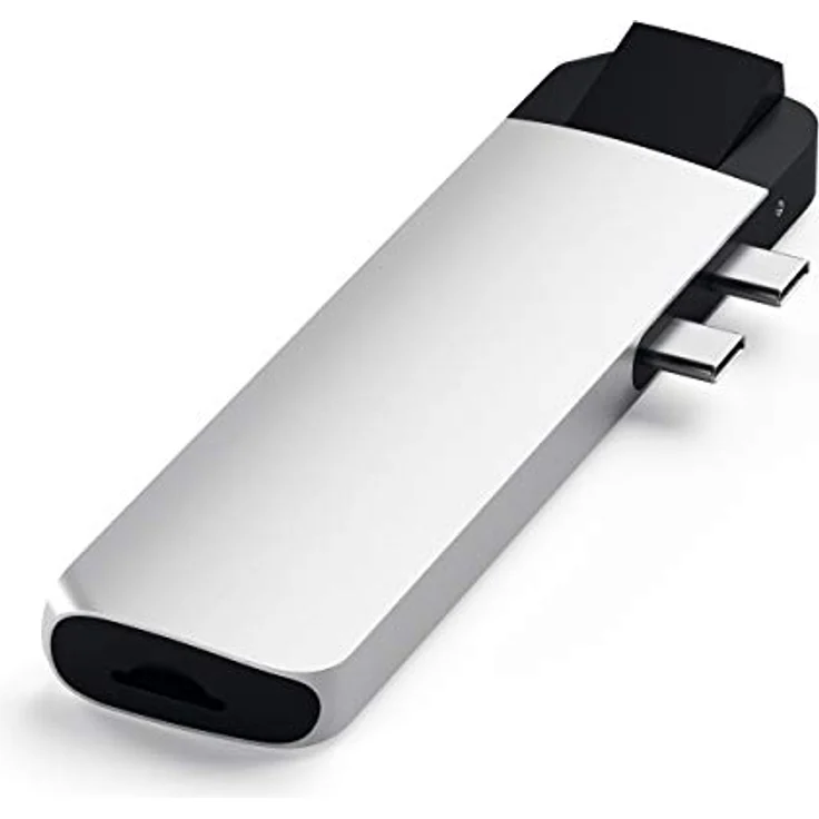 Satechi USB-C Pro Hub Multi-Port Adapter 4K HDMI & Ethernet Silber - Preisvergleich – Bild 3
