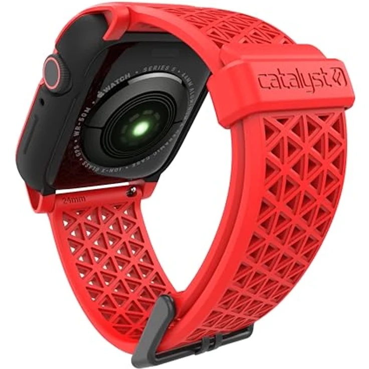 Catalyst Impact, Smartwatch Zubehör, robustes Schutzgehäuse für Apple Watch 44 mm, rot – Bild 4
