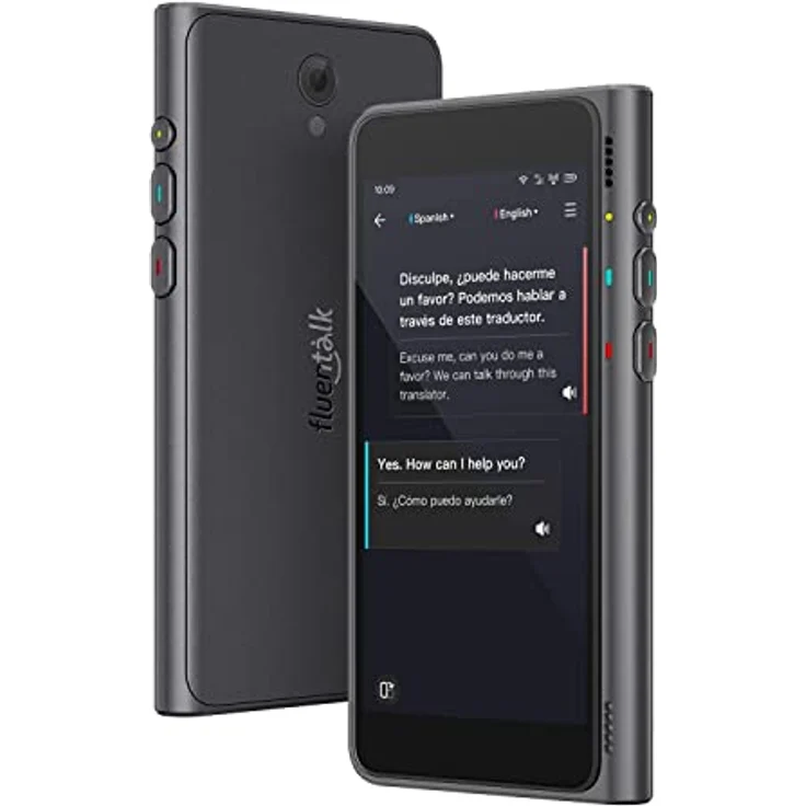 Timekettle Fluentalk T1 Übersetzungsgerät, Foto Übersetzer und Unterstützung für 40 Sprachen, Sprachübersetzer ohne Wifi ohne Verbindung, 2 Jahre lang kostenlose globale mobile Daten für Reisen – Bild 1