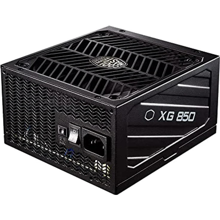 Cooler Master XG850 Platinum PC-Netzteil (EU) - 80 PLUS Platinum (+92% Effizienz), 850W Power Supply Unit, vollständig modular, 100% japanische Kondensatoren, 135mm FDB-Lüfter