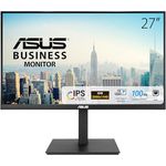 ASUS Business VA27ACFSN - 27 WQHD Monitor - Rahmenlos, ergonomisch, Flicker-Free, Blaulichtfilter, Adaptive-Sync - 100 Hz, 16:9 IPS Panel, 2560x1440 - RJ45, USB-C mit 90W, USB-Hub, DP, HDMI, Speaker