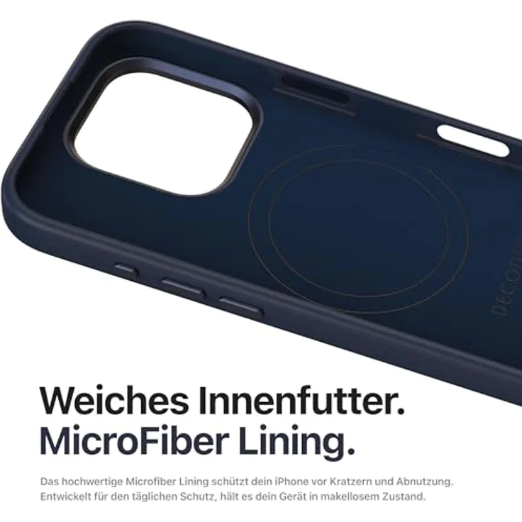 DECODED AntiMicrobial Silicone Backcover für iPhone 16 Pro Max, Schutzhülle mit antimikrobieller Formel und MagSafe-Kompatibilität – Bild 9