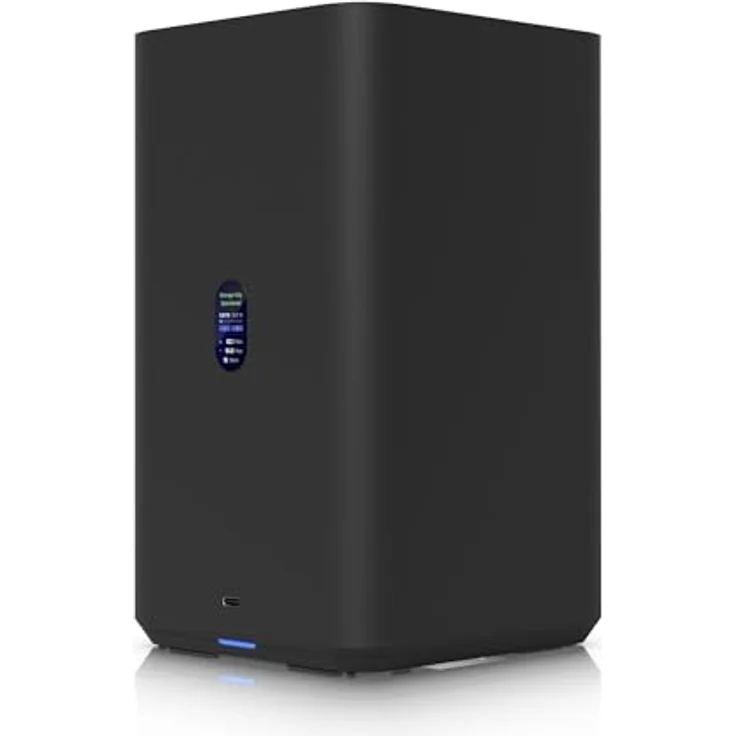 Ubiquiti UNAS 2, NAS mit 2x 3.5" HDD Einschub, 1x 2.5GbE LAN, 1x USB-C Expansion, 4GB RAM, Schwarz – Bild 1