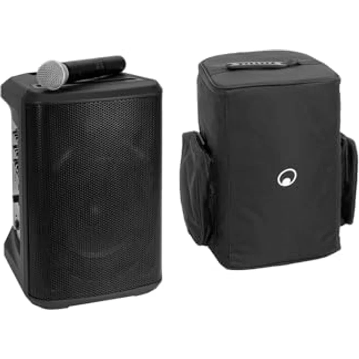 Omnitronic PORTY-8A, Drahtlos-PA-System mit Soft-Bag und hochleistungsfähigem Lautsprecher – Bild 1