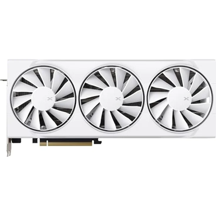 XFX Radeon RX 9070XT Gaming-Lüfter, Weiß, Triple Edition mit 16GB GDDR6 HDMI 3xDP, AMD RDNA™ 4 – Bild 4