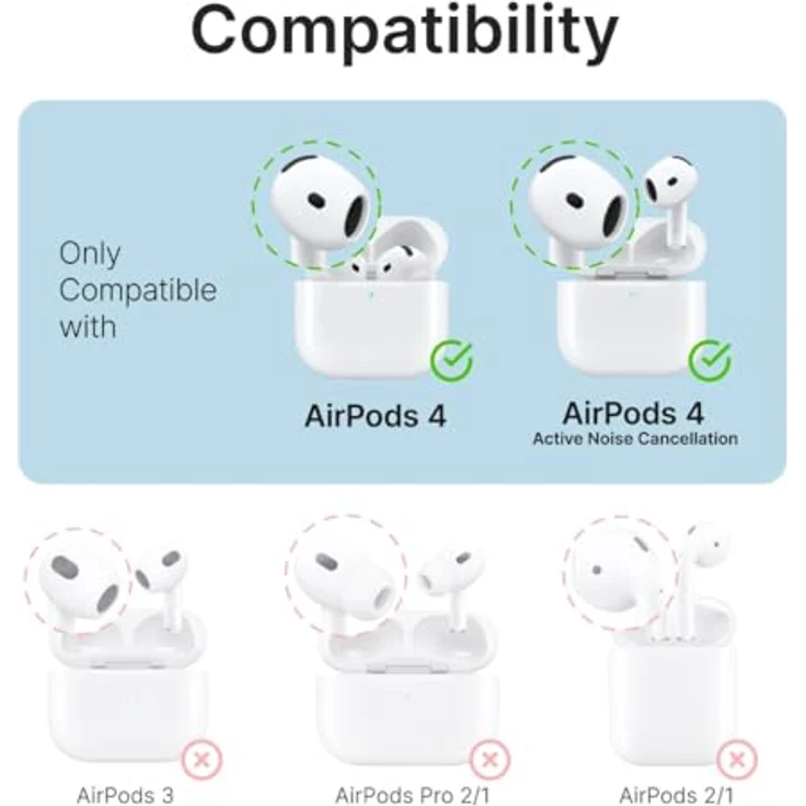 Catalyst Wasserdichtes Case für Apple AirPods, Premium Schutzhülle nach IP-67, stoßfest bis 2 m, Blau – Bild 2