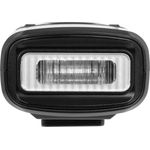 Yashica QuickFlash Mini, Aufsteckblitz mit 4W Leistung, USB-C Ladefunktion, 600 Blitze pro Ladung, Schwarz