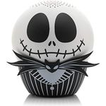 Bitty Boomers Disney: Tim Burton's The Nightmare Before Christmas - Jack Skellington - Mini Bluetooth Speaker, Portable Speaker with Bluetooth 5 Technology, 4+ Hours Playtime, Rechargeable - Black