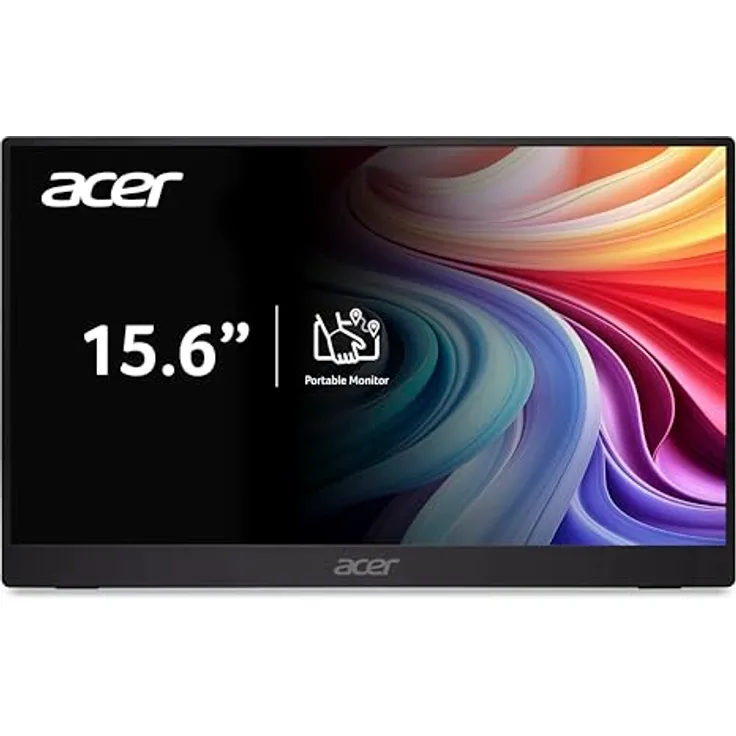 Acer PM161QB1, 15,6 Zoll Full HD IPS Monitor mit 60Hz, 4ms Reaktionszeit, HDMI und 2xType-C, AdaptiveSync