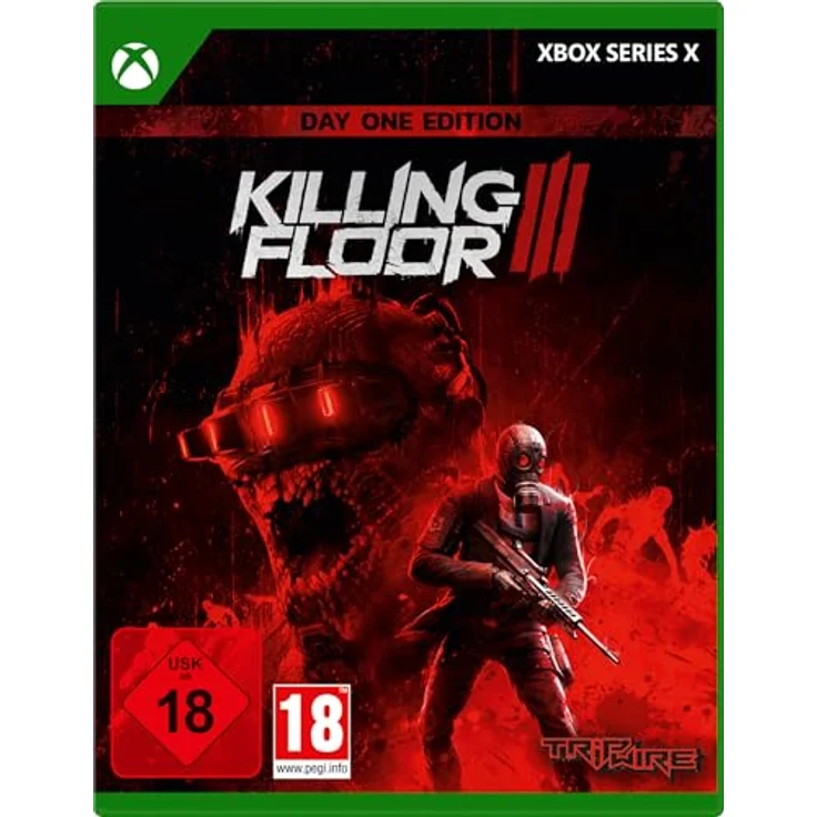 PLAION Killing Floor 3 Day One Edition, Xbox Series X mit Tactical Bundle DLC und Clamefield Patrol Skins – Bild 1