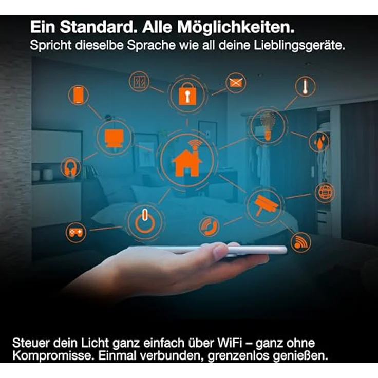 OSRAM SMART+Wifi 3-fach EU-Steckdosenleiste mit USB-Schnellladung, IP20-Schutz, App- und Sprachsteuerung, Energieüberwachung – Bild 5