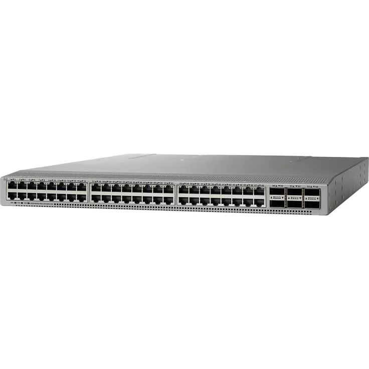 Cisco Nexus 9300 24P, 48-Port Netzwerk Switch mit 1/10/25G und 40/100G MACSEC, grau
