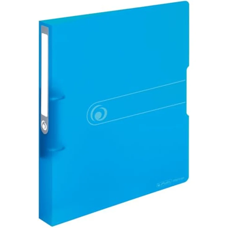 Herlitz Aktenordner Ringbuch easy orga to go DIN A4 Polypropylen blau transparent – Bild 2
