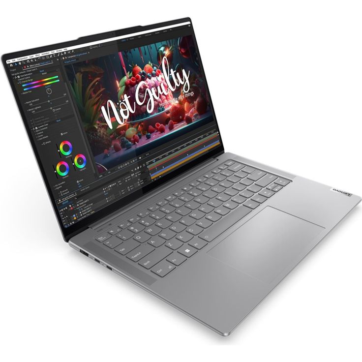 Lenovo Yoga Pro 7 (14.50", Intel Core Ultra 7 155H, 32 GB, 1000 GB, DE), Notebook, Grau – Bild 1
