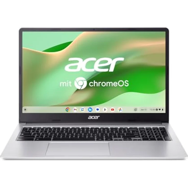 Acer Chromebook 315 (CB315-4H-C7C6) 15,6" Full-HD, Intel® Celeron® N5100, 4 GB RAM, 128 GB eMMC, Pure Silver – Bild 1