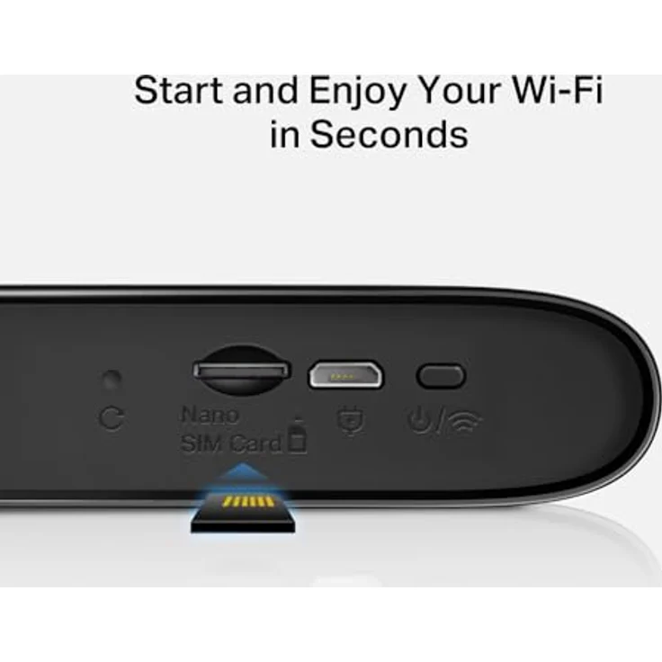 MERCUSYS Mobiler WLAN Router MT110, 4G LTE 150 Mbps, tragbares WLAN für unterwegs, bis zu 10 Stunden Akkulaufzeit – Bild 2