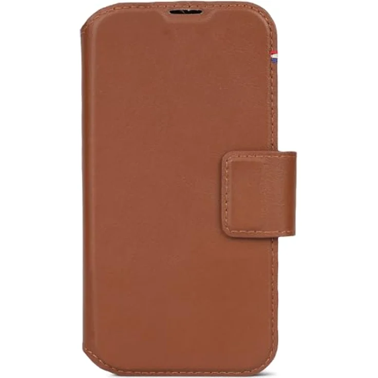 Decoded 2-in-1 Abnehmbare Schutzhülle für Apple iPhone 15 Plus - Hochwertiges Europäisches Leder - Kartenhalter Hülle - Lederhülle - MagSafe-Kompatibel - Microfiber Lining - Tan Braun – Bild 3