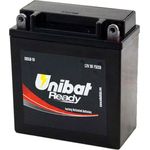 Unibat CB5L-B Batterie, 12 V, 5,0 Ah, wartungsfrei mit Innenbelüftung für Motorräder