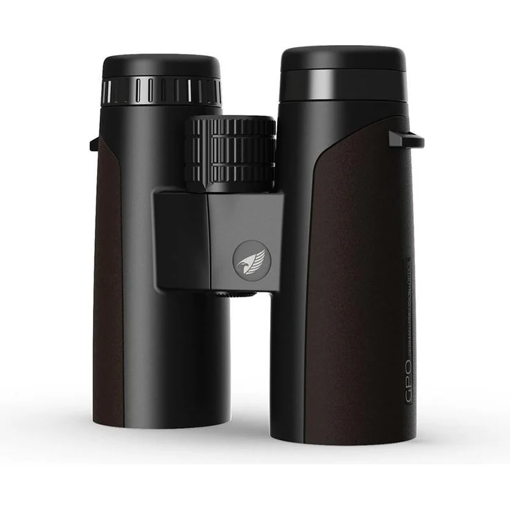 GPO Passion ED 8x 42 Fernglas, ergonomisches Design, Magnesiumgehäuse, schwarz/braun