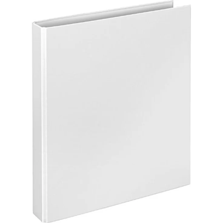 VELOFLEX Präsentationsordner Ringbuch Basic A4 PP kaschiert 4-D-Ring-Mechanik 25mm, weiß, für ca. 250 Blatt – Bild 2