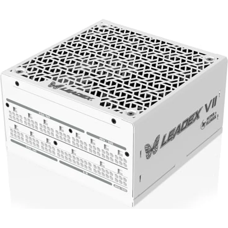 Super Flower Leadex VII XG White 80 PLUS Gold, ATX 3.0, PCIe 5.0 - 1300 Watt PC Netzteil - Weiss