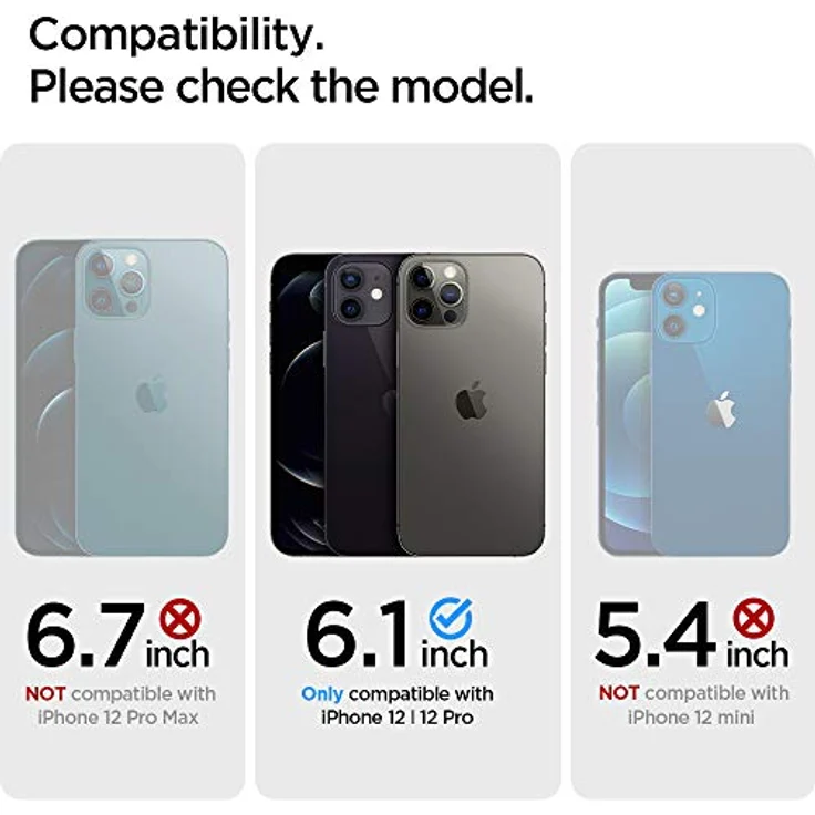 Spigen ACS01702 Ultra Hybrid iPhone 12/12 PRO Transparent – Bild 2