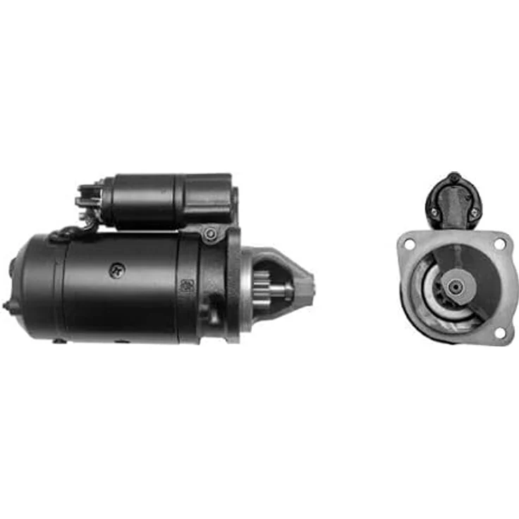 MAHLE ORIGINAL MS 347, Starter Anlasser 2,8 kW 12V für LKW, mit 10 Zähnen und 3 Befestigungsbohrungen – Bild 3