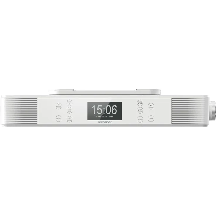 TechniSat KitchenRadio IR, modernes Unterbau-Radio mit Internetradio und Bluetooth, weiß