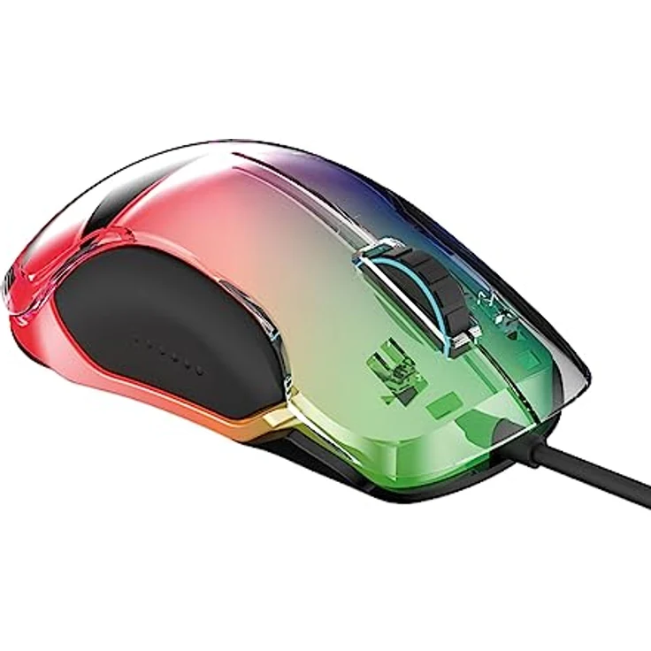 Trade Invaders Gaming Maus - Harry Potter, Souris Filaire mit Retro-Eclairage LED – Bild 3