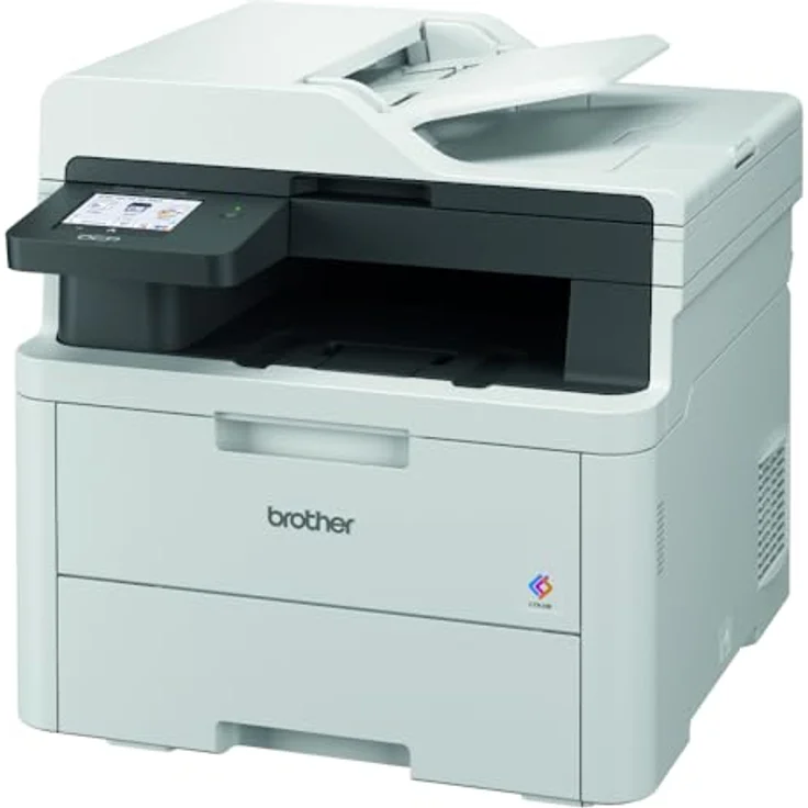 Brother DCP-L3555CDW - Kompaktes 3-in-1 Farb-LED Multifunktionsgerät mit WLAN/LAN, ADF und Duplexdruck – Bild 2