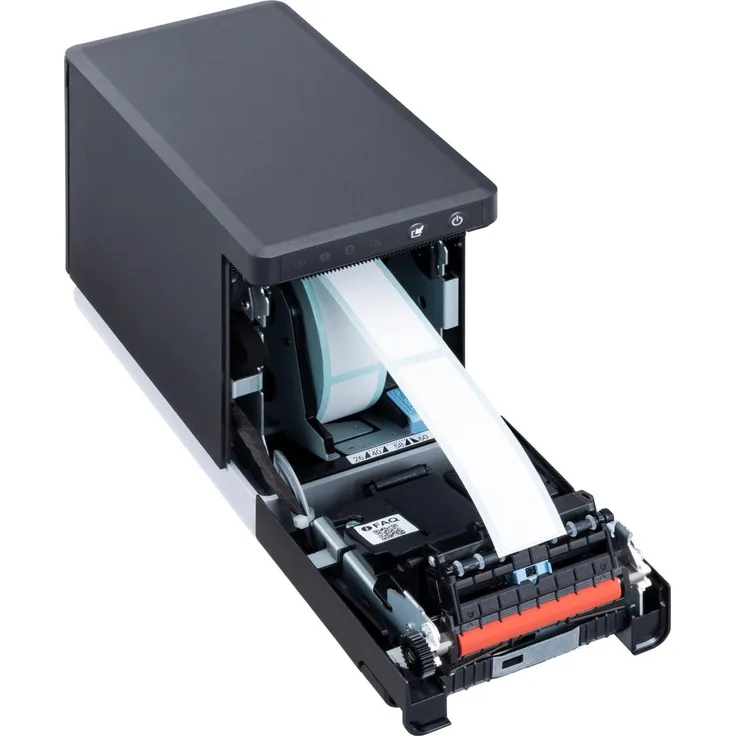 Star Micronics Mc-Label2, Barcode Etikettendrucker mit 300 dpi Auflösung, Thermodirekt-Technologie, Schwarz
