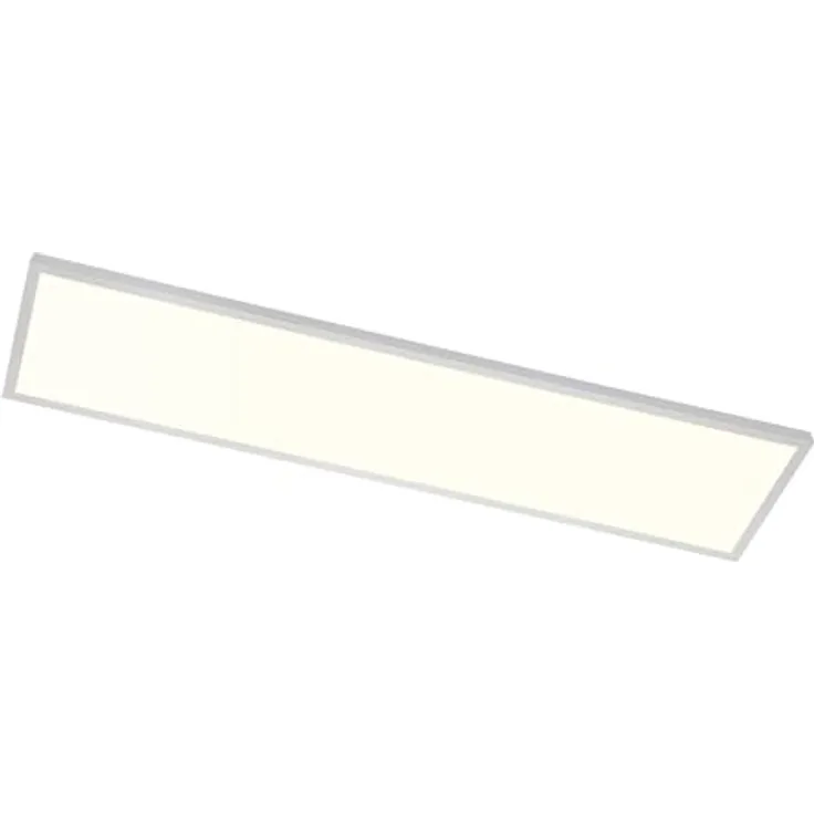 Arcchio LED Panel 'Lysander' dimmbar mit Fernbedienung in Weiß aus Aluminium für Arbeitszimmer & Büro - Energiesparende Büro- und Arbeitszimmerleuchte mit Dimmer und Fernbedienung