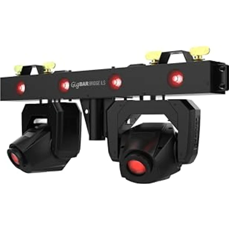 Chauvet DJ GigBAR Bridge ILS, 2-in-1 Partylicht System mit 2 Moving Heads und integriertem Wash Light, DMX-kompatibel, 50.000 Stunden Lebensdauer, LCD Display – Bild 3