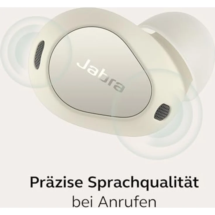 Jabra Elite 10 Gen 2 kabellose Bluetooth-Earbuds mit 3D-Sound und LE-Audio-Smartcase – Soft White – Bild 5