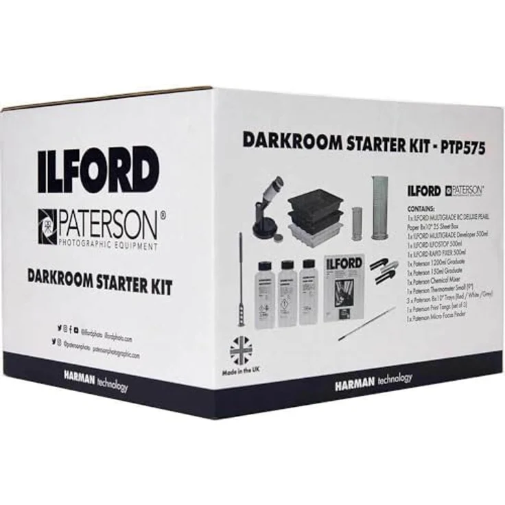 ILFORD & Paterson Darkroom Starter Kit, Fotostudio-Equipment für analoge Fotografie – Bild 3