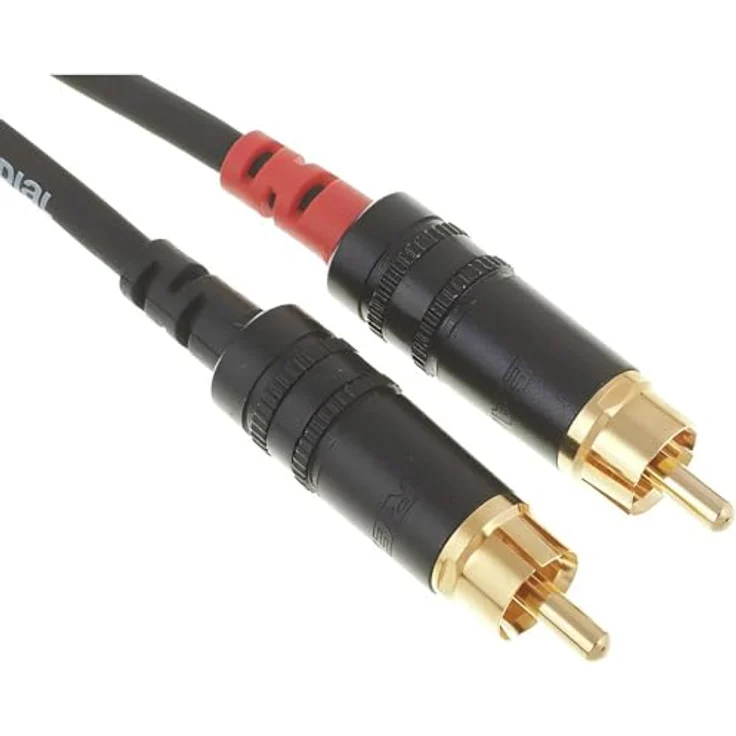 Cordial CFU 0.9 PC, Audiokabel Cinch-Klinke, 0,9 m, hochwertige Verarbeitung – Bild 3