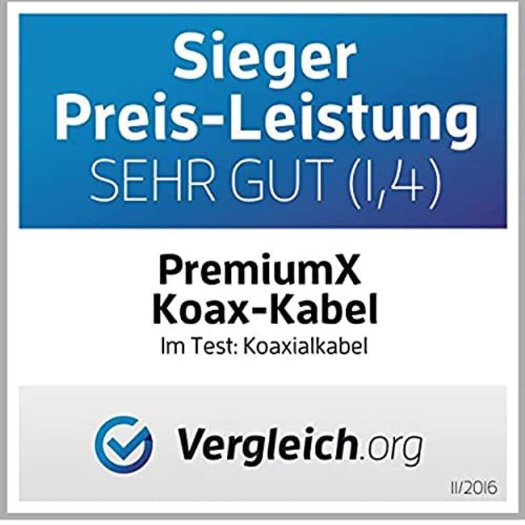 135dB 50m Koaxial SAT Kabel Antennenkabel Koaxkabel 4-fach geschirmt Koaxialkabel für DVB-S / S2 DVB-C und DVB-T BK Anlagen + 10 vergoldete F-Stecker SET Gratis dazu FULLHD 3D Digital – Bild 10