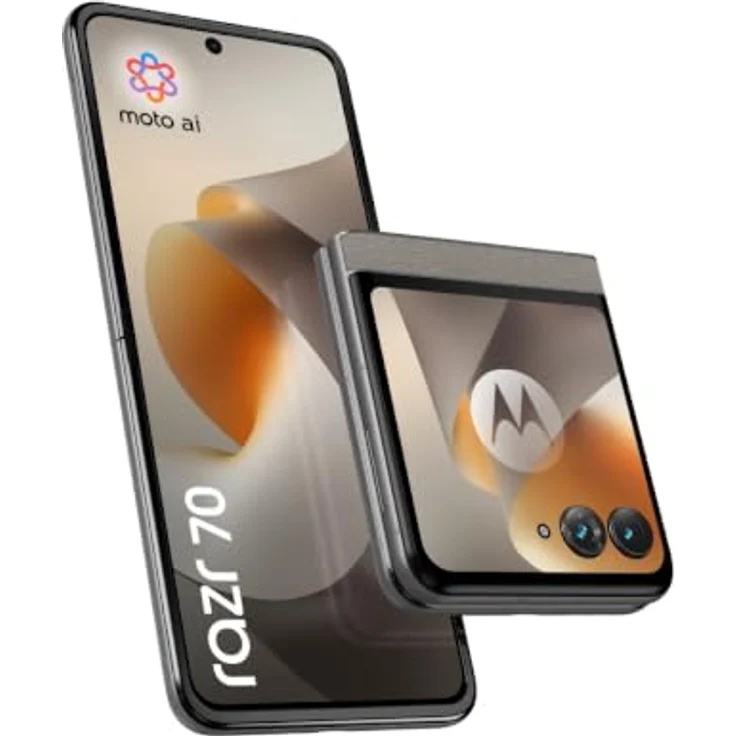 MOTOROLA razr 70, Smartphone mit 256 GB Speicher, Hematite, Dual SIM – Bild 2