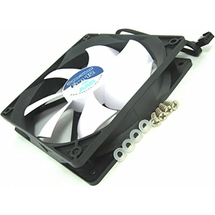 AAB Cooling Super Silent Fan 12 - 120mm leise und effizient Gehäuselüfter mit 4 Anti-Vibrations-Pads – Bild 6