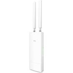 Cudy LT400 Outdoor 4G LTE Router, IP65 wasserdicht, N300 WLAN, abnehmbare Mobilfunkantennen, passiver PoE-Adapter - Mast- oder Wandmontage, VPN