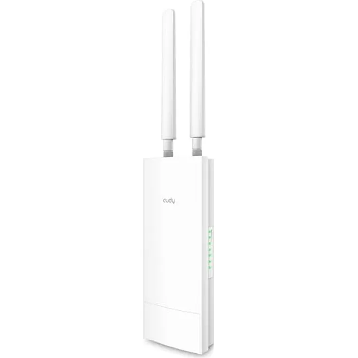 Cudy LT400 Outdoor 4G LTE Router, IP65 wasserdicht, N300 WLAN, abnehmbare Mobilfunkantennen, passiver PoE-Adapter - Mast- oder Wandmontage, VPN