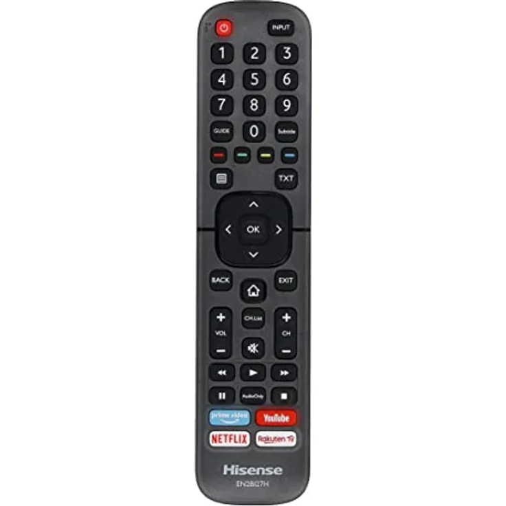 Hisense EN2BI27H Original-Fernbedienung, Markenprodukt für Hisense Fernseher