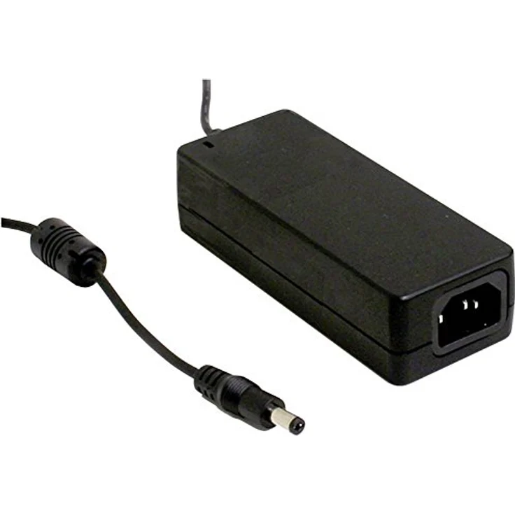 MeanWell GSM60, Desktop Power Adapter ErP Medical (60 W), AC/DC-Netzteil mit 91 % Wirkungsgrad und niedrigem Leerlaufstrom – Bild 1