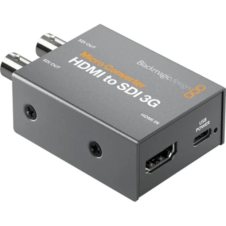 Blackmagic Design Micro-Konverter HDMI auf SDI 3G, 2x 3G-SDI Ausgänge, ohne Netzteil, USB-Stromversorgung – Bild 2
