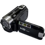 KKmoon HD Digital Video Camera Camcorder, Tragbare Vlogging Kamera mit 16MP, 1080P FHD, 2,7 Zoll drehbarem LCD, 16X Digitalzoom, Schwarz
