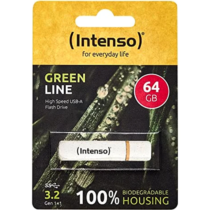 Intenso USB Stick USB 3.2 Gen 1x1 Green Line 64GB – Bild 3