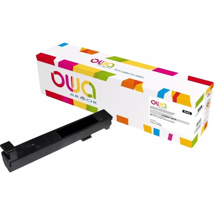 Armor OWA OWA Toner, wiederaufbereitet in Schwarz, kompatibel mit HP Color LaserJet Enterprise Flow M 880, hohe Druckleistung bis 29.500 Seiten