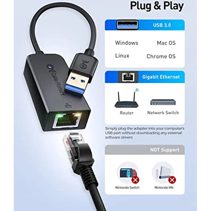 Cable Matters 202013 (202013-BLACK) – Bild 3